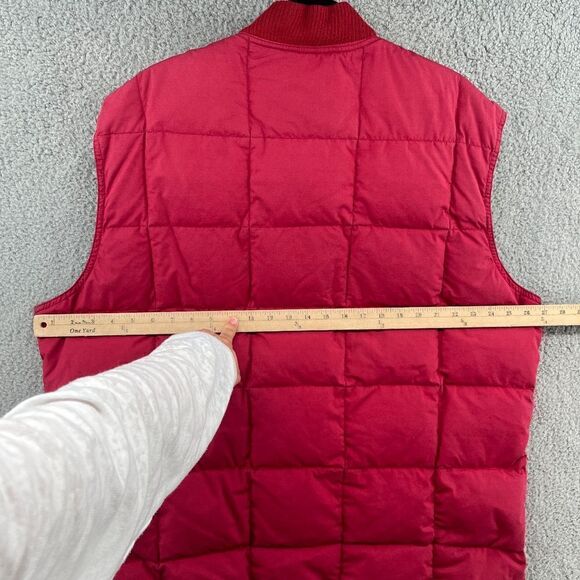 Vintage Eddie Bauer Quilted Down Vest Size XXL Mens Tall - Picture 9 of 12